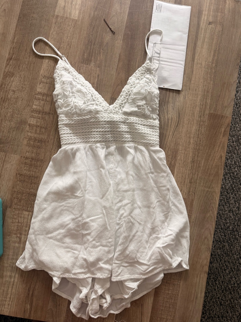 White romper petite small